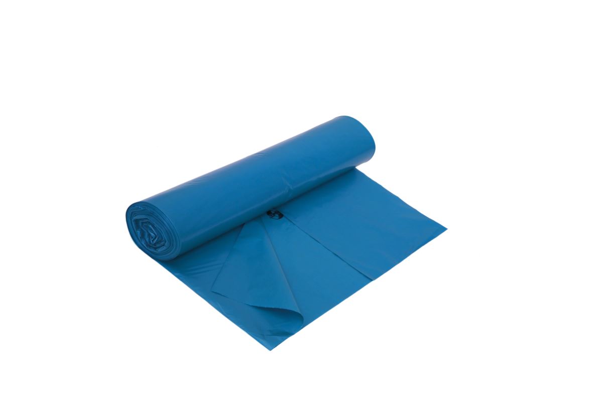 MÜLLBEUTEL BLAU 70x110 cm 25 St/Rol 250 St/Kt